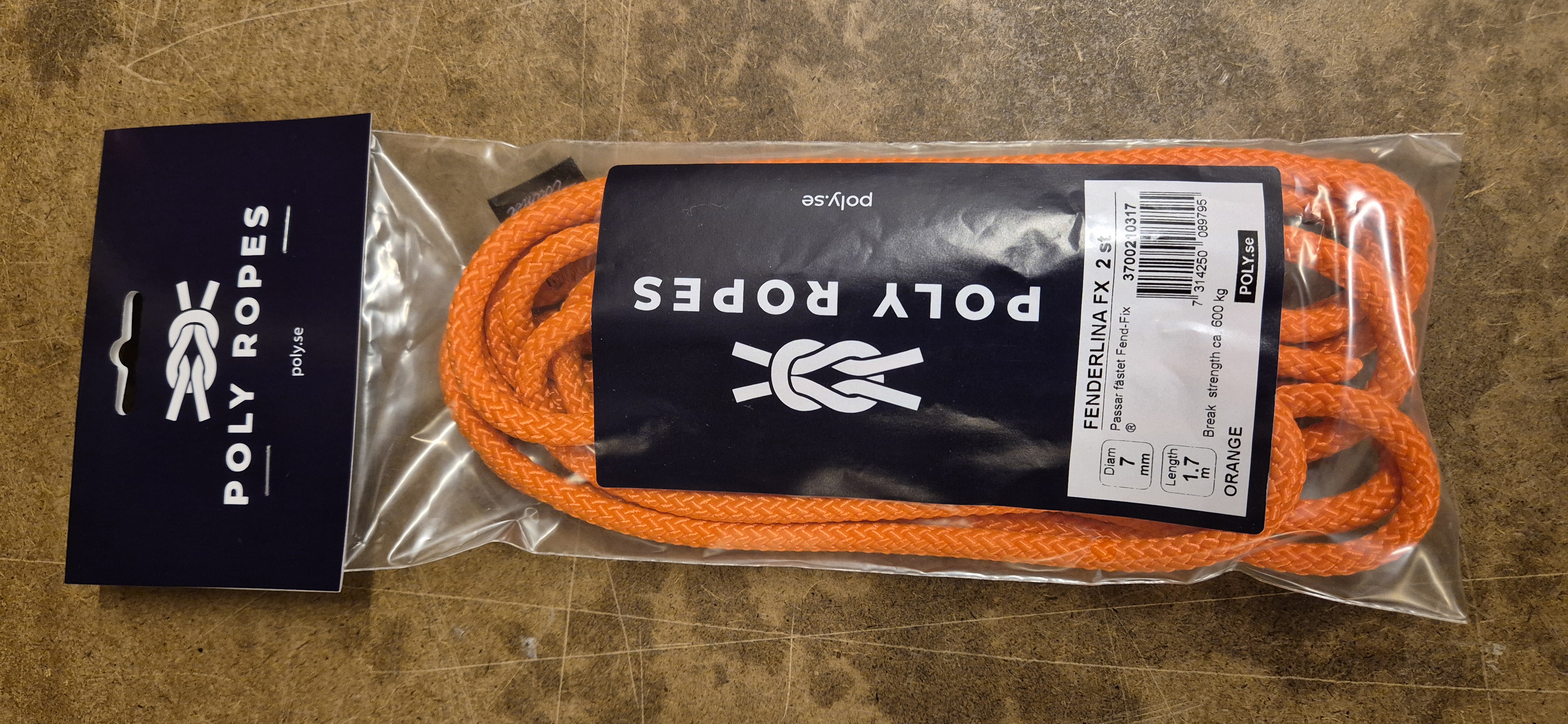 Fenderlina Polyrope FX 2st Orange